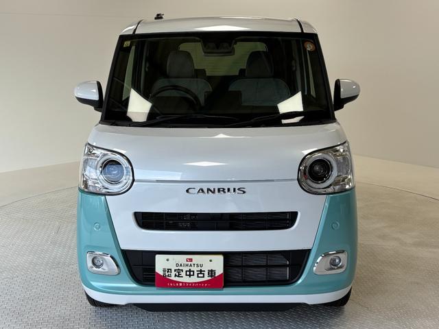 ムーヴキャンバスストライプスＧＣＤチューナー　シートヒーター　オートライト　オートエアコン　両側電動スライドドア　ＬＥＤヘッドランプ　ＬＥＤフォグランプ　４ＷＤ（長野県）の中古車