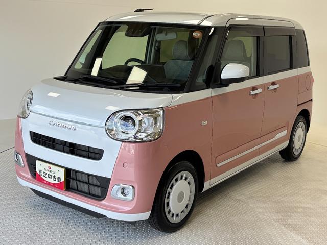 ムーヴキャンバスストライプスＧディスプレイオーディオ　オートエアコン　　バックカメラ　オートライト　シートヒーター　両側電動スライドドア　ＣＶＴ（長野県）の中古車