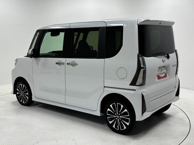 タントカスタムＲＳリミテッドターボ　追従機能　ＥＴＣ　オーディオレス　ＵＳＢソケット　両側電動スライドドア　ミラクルオープンドア　両側シートヒーター　ＬＥＤヘッドランプ　オートライト機能　格納式テーブル　キーフリー　スマアシ（長野県）の中古車