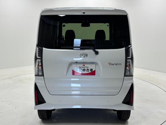 タントカスタムＲＳリミテッドターボ　追従機能　ＥＴＣ　オーディオレス　ＵＳＢソケット　両側電動スライドドア　ミラクルオープンドア　両側シートヒーター　ＬＥＤヘッドランプ　オートライト機能　格納式テーブル　キーフリー　スマアシ（長野県）の中古車