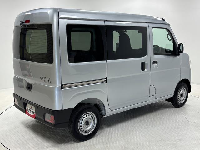 ハイゼットカーゴＤＸＡＭ・ＦＭチューナー　マニュアルエアコン　両側スライドドア　電子制御式４ＷＤ　フルフラット荷室　オーバーヘッドシェルフ　ハロゲンヘッドランプ　オートライト　キーレスエントリー　スマアシ（長野県）の中古車