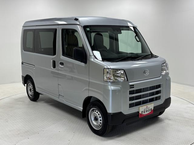 ハイゼットカーゴＤＸＡＭ・ＦＭチューナー　マニュアルエアコン　両側スライドドア　電子制御式４ＷＤ　フルフラット荷室　オーバーヘッドシェルフ　ハロゲンヘッドランプ　オートライト　キーレスエントリー　スマアシ（長野県）の中古車