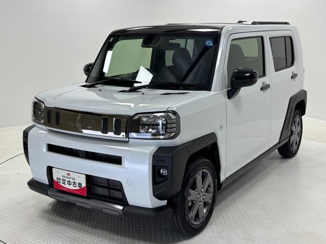 タフトＧターボ　ダーククロムベンチャーターボ　追従機能　オーディオレス　ＵＳＢソケット　スカイフィールトップ　両側シートヒーター　ＬＥＤヘッドランプ　オートライト機能　電動格納ミラー　電動パーキングブレーキ　キーフリー　スマアシ（長野県）の中古車