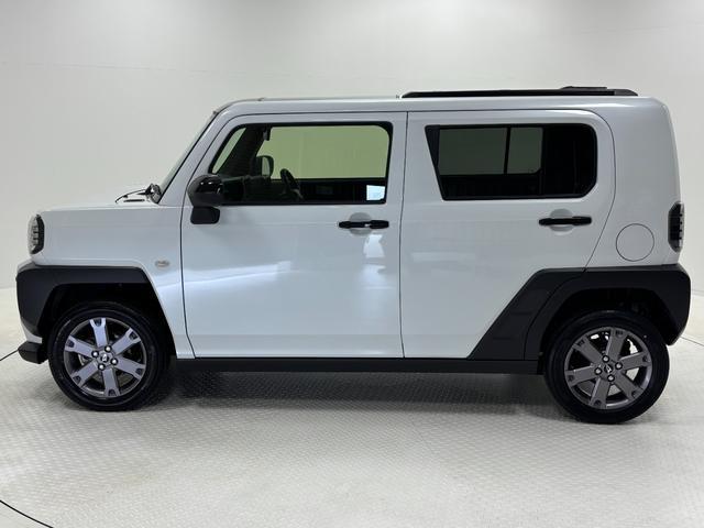 タフトＧターボ　ダーククロムベンチャーターボ　追従機能　オーディオレス　ＵＳＢソケット　スカイフィールトップ　両側シートヒーター　ＬＥＤヘッドランプ　オートライト機能　電動格納ミラー　電動パーキングブレーキ　キーフリー　スマアシ（長野県）の中古車