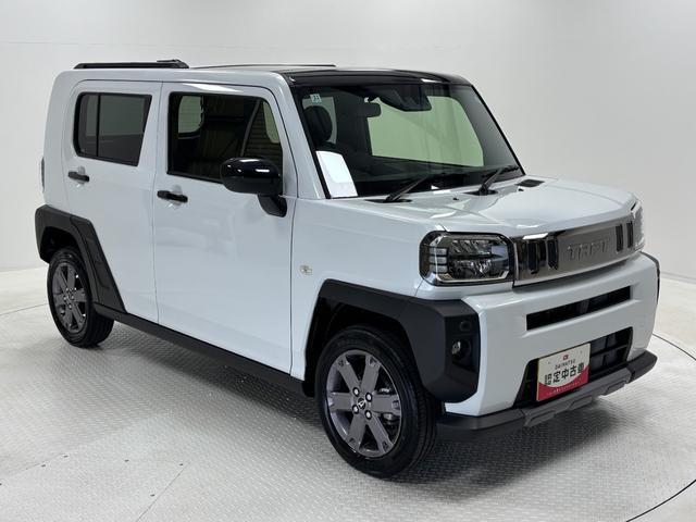 タフトＧターボ　ダーククロムベンチャーターボ　追従機能　オーディオレス　ＵＳＢソケット　スカイフィールトップ　両側シートヒーター　ＬＥＤヘッドランプ　オートライト機能　電動格納ミラー　電動パーキングブレーキ　キーフリー　スマアシ（長野県）の中古車