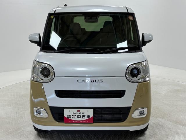 ムーヴキャンバスストライプスＧＣＤチューナー　シートヒーター　オートライト　オートエアコン　ＬＥＤヘッドランプ　ＬＥＤフォグランプ　４ＷＤ（長野県）の中古車