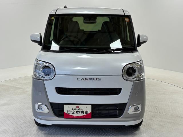 ムーヴキャンバスストライプスGオートエアコン CDチューナー CVT オートライト 両側電動スライドドア LEDヘッドランプ LEDフォグランプ(長野県)の中古車