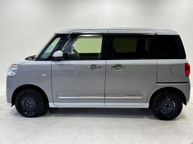 ムーヴキャンバスストライプスGオートエアコン CDチューナー CVT オートライト 両側電動スライドドア LEDヘッドランプ LEDフォグランプ(長野県)の中古車