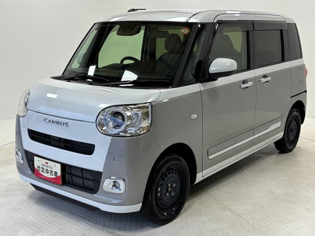 ムーヴキャンバスストライプスGオートエアコン CDチューナー CVT オートライト 両側電動スライドドア LEDヘッドランプ LEDフォグランプ(長野県)の中古車