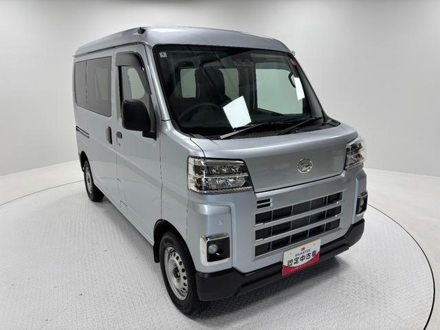 ハイゼットカーゴDX防錆塗装済み AMFMチューナー LEDヘッドランプ エアコン オートライト 電子制御式4WD キーレスエントリー 両側パワーウィンドウスイッチ スライドドア(長野県)の中古車