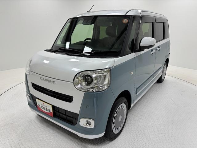 ムーヴキャンバスストライプスＧ防錆塗装済み　ＣＤチューナー　両側シートヒーター　両側パワースライドドア　ホッとカップホルダー　オートエアコン　置きラクボックス　プッシュスタート　キーフリー　電動パーキングブレーキ　電動格納ミラー（長野県）の中古車