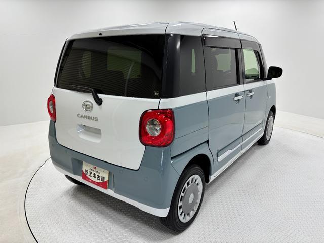 ムーヴキャンバスストライプスＧ防錆塗装済み　ＣＤチューナー　両側シートヒーター　両側パワースライドドア　ホッとカップホルダー　オートエアコン　置きラクボックス　プッシュスタート　キーフリー　電動パーキングブレーキ　電動格納ミラー（長野県）の中古車