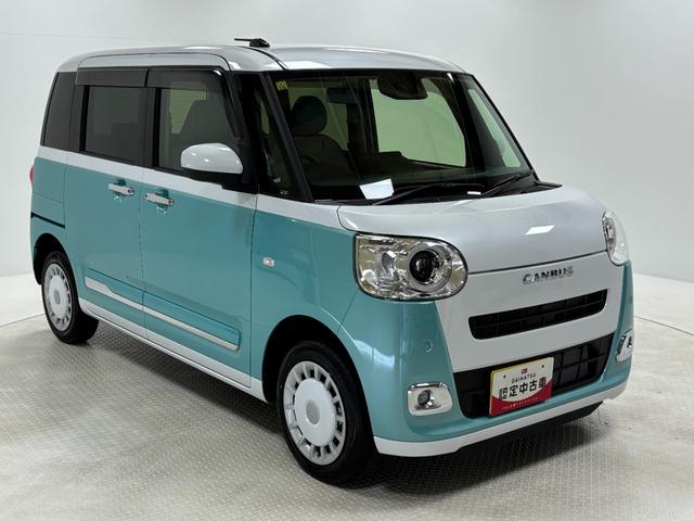 ムーヴキャンバスストライプスＧＣＤチューナー　シートヒーター　オートライト　オートエアコン　ＬＥＤヘッドランプ　ＬＥＤフォグランプ　４ＷＤ（長野県）の中古車