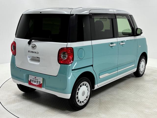 ムーヴキャンバスストライプスＧＣＤチューナー　シートヒーター　オートライト　オートエアコン　ＬＥＤヘッドランプ　ＬＥＤフォグランプ　４ＷＤ（長野県）の中古車