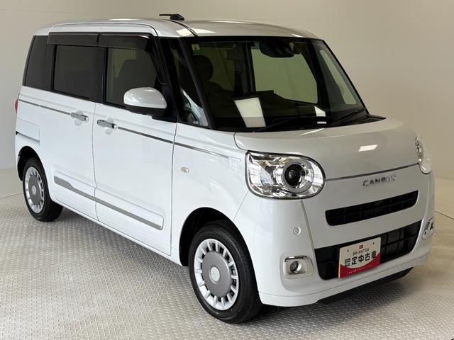 ムーヴキャンバスセオリーＧターボカーナビ　全方位カメラ　ドラレコ　ＥＴＣ　シートヒーター　ターボエンジン　両側電動スライドドア　オートライト　オートエアコン　ＬＥＤヘッドランプ　ＬＥＤフォグランプ　４ＷＤ（長野県）の中古車