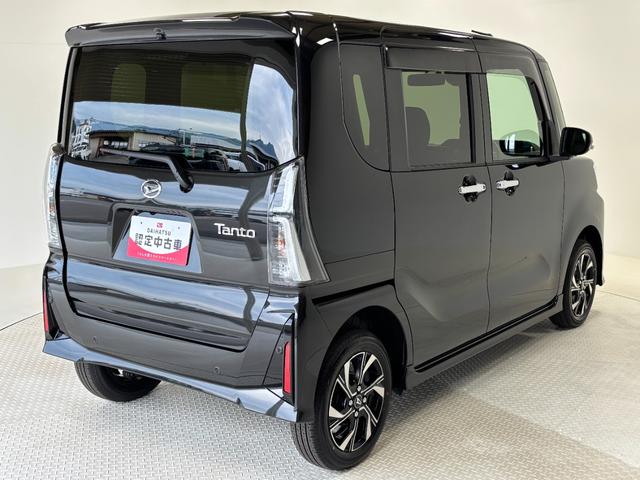 タントカスタムＸディスプレイオーディオ　バックカメラ　ドラレコ　ＥＴＣ　シートヒーター　オートライト　オートエアコン　両側電動スライドドア　ＬＥＤヘッドランプ　ＬＥＤフォグランプ　４ＷＤ（長野県）の中古車