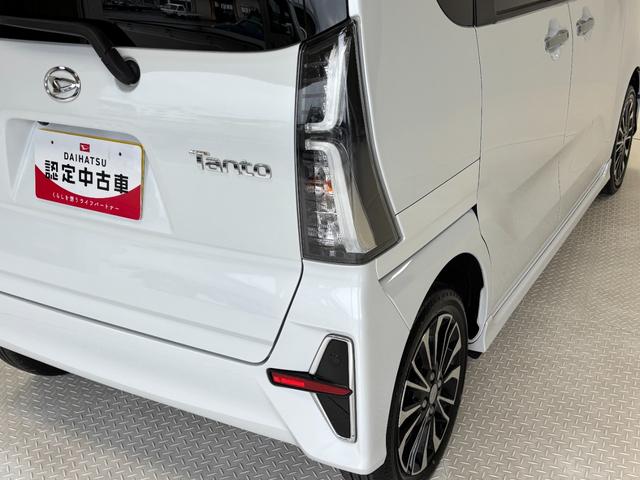 タントカスタムＲＳカーナビ　バックカメラ　シートヒーター　オートライト　オートエアコン　ターボエンジン　両側電動スライドドア　ＬＥＤヘッドランプ　ＬＥＤフォグランプ　４ＷＤ（長野県）の中古車