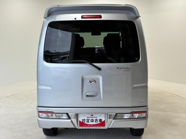 アトレーワゴンカスタムターボＲＳリミテッド　ＳＡIIIＣＤチューナー　片側電動スライドドア　ＬＥＤヘッドランプ　ＬＥＤフォグランプ　オートエアコン　４ＷＤ（長野県）の中古車
