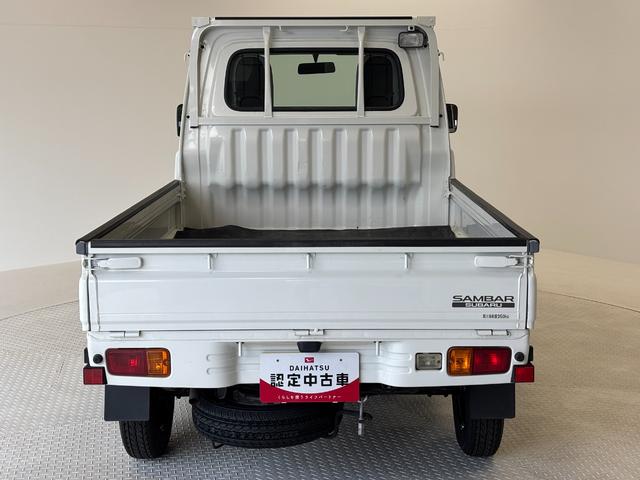 サンバートラックＪＡＡＭ・ＦＭラジオ　マニュアルエアコン　リヤ４枚リーフスプリング　荷台作業灯　ＡＴ　４ＷＤ（長野県）の中古車