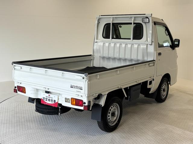 サンバートラックＪＡＡＭ・ＦＭラジオ　マニュアルエアコン　リヤ４枚リーフスプリング　荷台作業灯　ＡＴ　４ＷＤ（長野県）の中古車