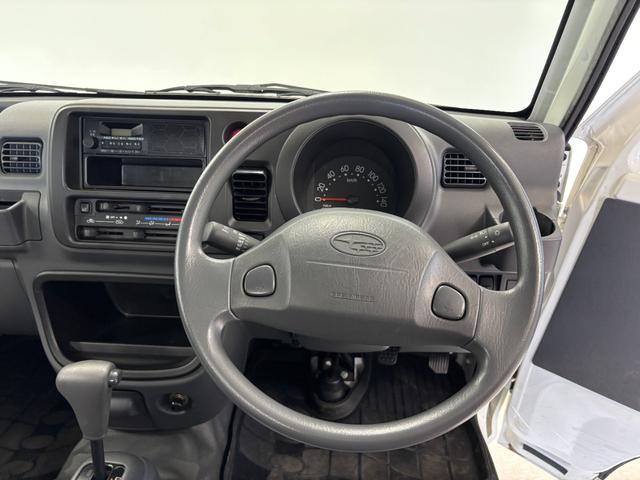 サンバートラックＪＡＡＭ・ＦＭラジオ　マニュアルエアコン　リヤ４枚リーフスプリング　荷台作業灯　ＡＴ　４ＷＤ（長野県）の中古車
