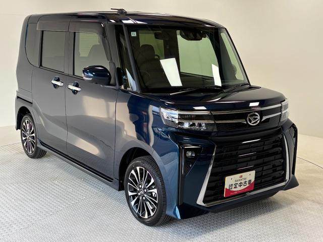 タントカスタムＲＳカーナビ　全方位カメラ　ドラレコ　シートヒーター　オートライト　オートエアコン　ターボエンジン　両側電動スライドドア　ＬＥＤヘッドランプ　ＬＥＤフォグランプ　４ＷＤ（長野県）の中古車