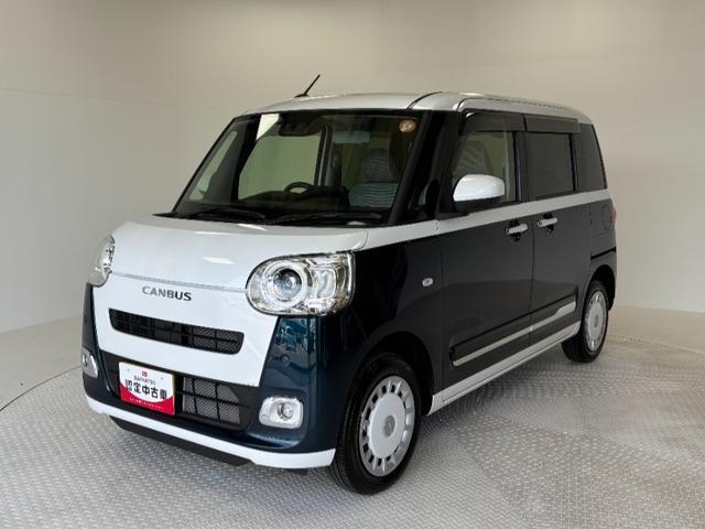 ムーヴキャンバスストライプスＧＣＤチューナー　シートヒーター　オートライト　オートエアコン　ＬＥＤヘッドランプ　ＬＥＤフォグランプ　４ＷＤ（長野県）の中古車