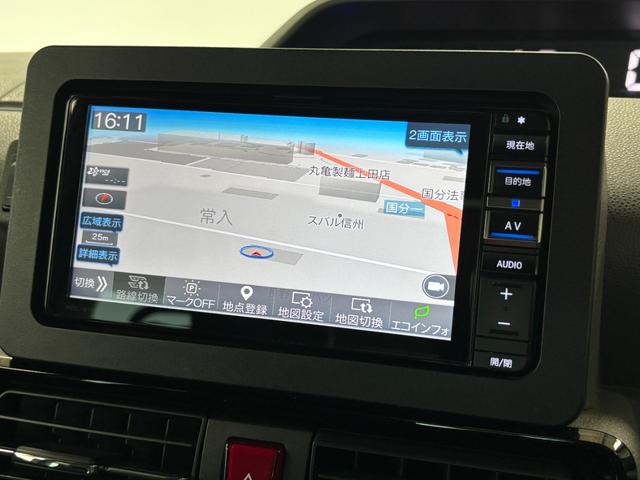 タントカスタムRSセレクションカーナビ バックカメラ ドラレコ ETC シートヒーター オートライト オートエアコン 両側電動スライドドア ターボエンジン クルーズコントロール LEDヘッドランプ LEDフォグランプ 4WD(長野県)の中古車