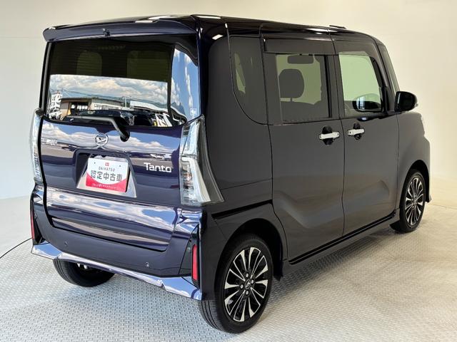 タントカスタムＲＳカーナビ　全方位カメラ　ドラレコ　ＣＶＴ　シートヒーター　ターボエンジン　両側電動スライドドア　オートライト　オートエアコン　ＬＥＤヘッドランプ　ＬＥＤフォグランプ（長野県）の中古車