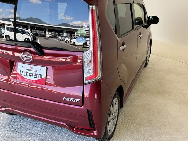 ムーヴカスタム　ＸＣＤチューナー　オートエアコン　ＣＶＴ　オートライト　ＬＥＤヘッドランプ　ＬＥＤフォグランプ（長野県）の中古車
