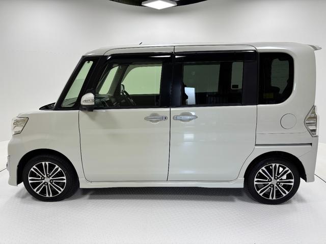 タントカスタムRS SAターボ 防錆塗装済み ETC 両側パワースライドドア ミラクルオープンドア LED リアシートフルフラット オーディオレス プッシュスタート キーフリー ステアリングスイッチ 電動格納ミラー(長野県)の中古車