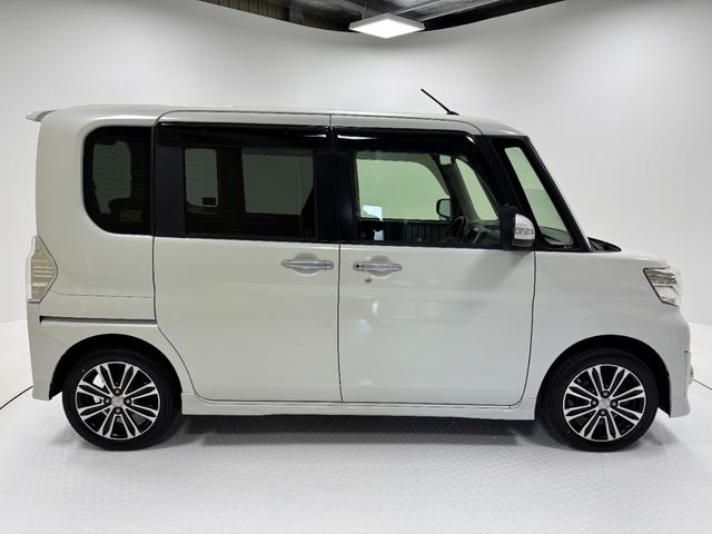 タントカスタムRS SAターボ 防錆塗装済み ETC 両側パワースライドドア ミラクルオープンドア LED リアシートフルフラット オーディオレス プッシュスタート キーフリー ステアリングスイッチ 電動格納ミラー(長野県)の中古車