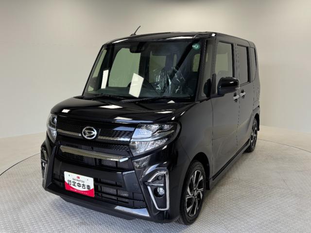 タントカスタムXセレクション2WD CVT 防錆塗装済み ナビ スマートアシスト LEDヘッドランプ オートライト プッシュスタート シートヒーター キーフリー ミラクルオープンドア 電動格納ミラー 格納式リヤドアサンシェード(長野県)の中古車