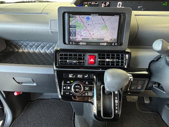 タントカスタムXセレクション2WD CVT 防錆塗装済み ナビ スマートアシスト LEDヘッドランプ オートライト プッシュスタート シートヒーター キーフリー ミラクルオープンドア 電動格納ミラー 格納式リヤドアサンシェード(長野県)の中古車