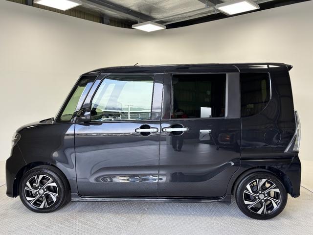 タントカスタムXセレクション2WD CVT 防錆塗装済み ナビ スマートアシスト LEDヘッドランプ オートライト プッシュスタート シートヒーター キーフリー ミラクルオープンドア 電動格納ミラー 格納式リヤドアサンシェード(長野県)の中古車