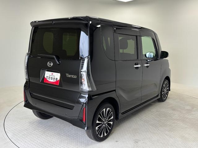 タントカスタムRS4WD CVT ターボ 防錆塗装済み ETC シートヒーター USBソケット スマートアシスト ミラクルオープンドア LEDヘッドランプ オートライト キーフリー 電動格納ミラー プッシュスタート(長野県)の中古車