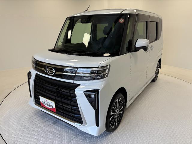 タントカスタムRSターボ 防錆塗装済み オーディオレス 両側シートヒーター 両側パワースライドドア オートエアコン ステアリングスイッチ USBソケット スマートアシスト キーフリー プッシュスタート(長野県)の中古車