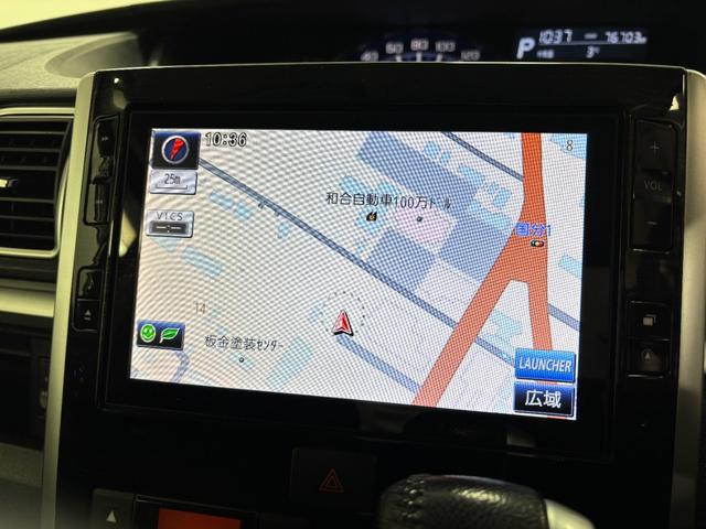 タントカスタムＲＳ　トップエディションＳＡIIターボ　防錆塗装済み　ナビ　バックカメラ　ＥＴＣ　Ｂｌｕｅｔｏｏｔｈ　ＵＳＢ、ＨＤＭＩソケット　後席モニター　両側電動スライドドア　両側シートヒーター　フルフラット　１５インチ　キーフリー　スマアシ（長野県）の中古車