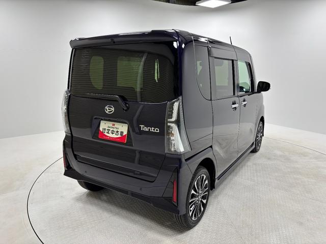 タントカスタムRS4WD CVT ターボ 低走行 防錆塗装済み USBソケット スマートアシスト LEDヘッドランプ オートライト シートヒーター キーフリー ミラクルオープンドア 電動格納ミラー(長野県)の中古車