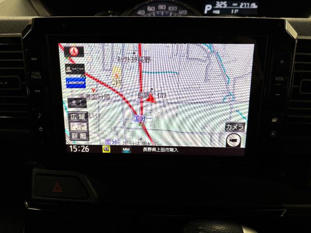 ウェイクＧターボリミテッドＳＡIIIターボ　ＥＴＣ　ドラレコ　ナビ　パノラマモニター　Ｂｌｕｅｔｏｏｔｈ　ＨＤＭＩ、ＵＳＢソケット　両側電動スライドドア　運転席側シートヒーター　ＬＥＤ　フラット荷室　シートアンダートレイ　スマアシ（長野県）の中古車