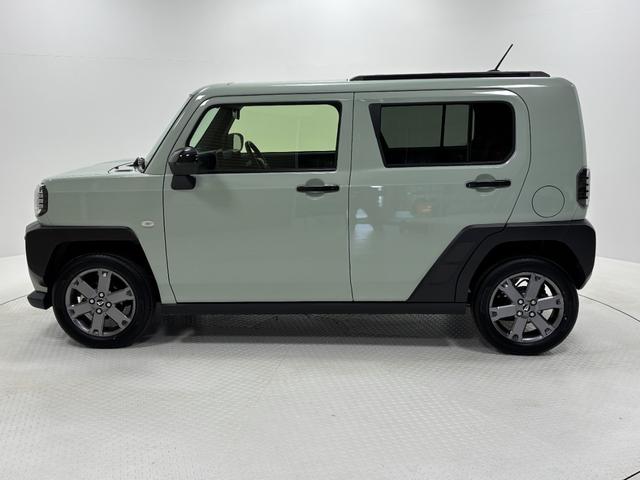 タフトＧターボ　ダーククロムベンチャーターボ　防錆塗装済み　オーディオレス　追従機能　ＵＳＢソケット　両側シートヒーター　ＬＥＤ　オートライト　スカイフィールドトップ　１５インチアルミホイール　電動格納ミラー　キーフリー　スマアシ（長野県）の中古車