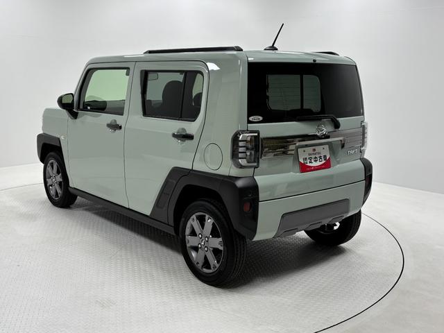 タフトＧターボ　ダーククロムベンチャーターボ　防錆塗装済み　オーディオレス　追従機能　ＵＳＢソケット　両側シートヒーター　ＬＥＤ　オートライト　スカイフィールドトップ　１５インチアルミホイール　電動格納ミラー　キーフリー　スマアシ（長野県）の中古車