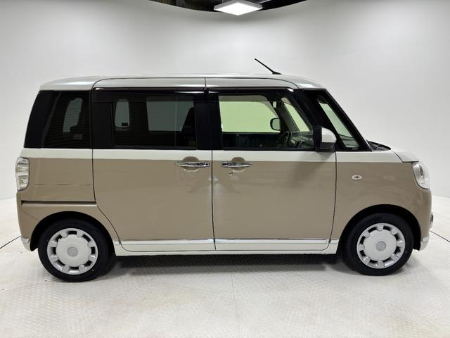 ムーヴキャンバスＧブラックアクセントＶＳ　ＳＡIII防錆塗装済み　ＥＴＣ　ナビ　パノラマモニター　Ｂｌｕｅｔｏｏｔｈ　ＵＳＢソケット　エアコン　置きラクボックス　両側電動スライドドア　ＬＥＤ　オートライト　プッシュスタート　キーフリー　スマアシ（長野県）の中古車