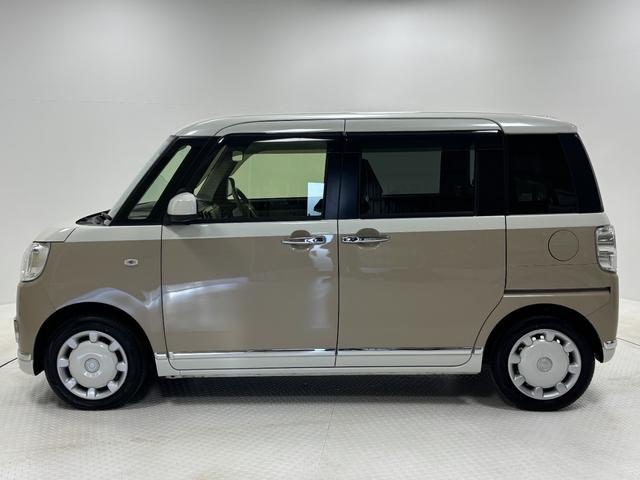 ムーヴキャンバスGメイクアップリミテッド SAIII防錆塗装済み ナビ パノラマモニター Bluetooth 両側電動スライドドア 片側シートヒーター 置きラクボックス ショッピングフック LED オートライト 電動格納ミラー キーフリー スマアシ(長野県)の中古車