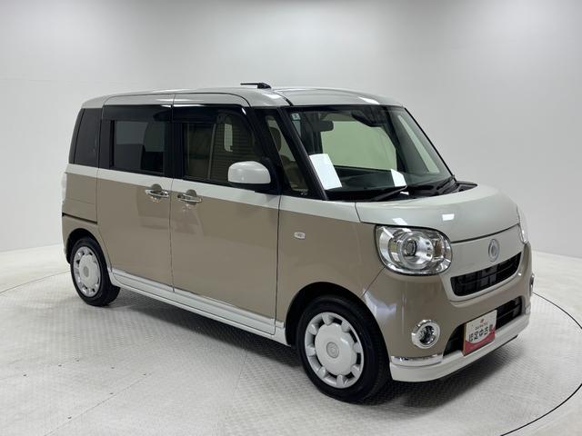 ムーヴキャンバスGメイクアップリミテッド SAIII防錆塗装済み ナビ パノラマモニター Bluetooth 両側電動スライドドア 片側シートヒーター 置きラクボックス ショッピングフック LED オートライト 電動格納ミラー キーフリー スマアシ(長野県)の中古車