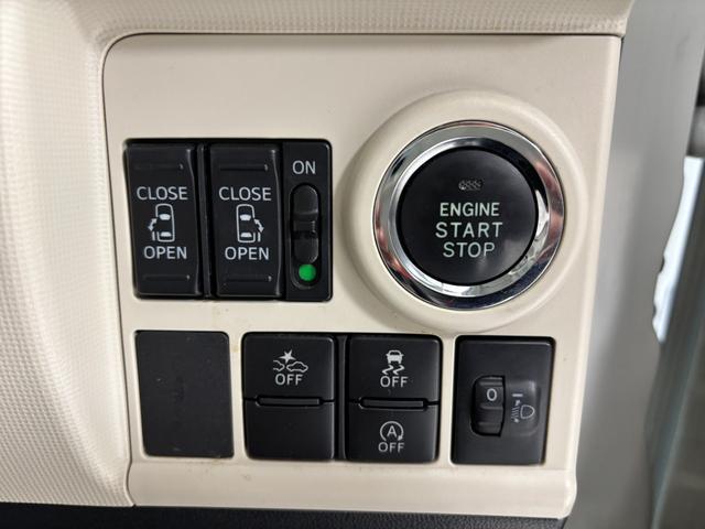 ムーヴキャンバスＸリミテッドメイクアップ　ＳＡIIエンジンスターター　ＥＴＣ　ナビ　バックカメラ　Ｂｌｕｅｔｏｏｔｈ　ハンズフリー　ステアリングスイッチ　両側電動スライドドア　置きラクボックス　オートライト　電動格納ミラー　スマアシ（長野県）の中古車