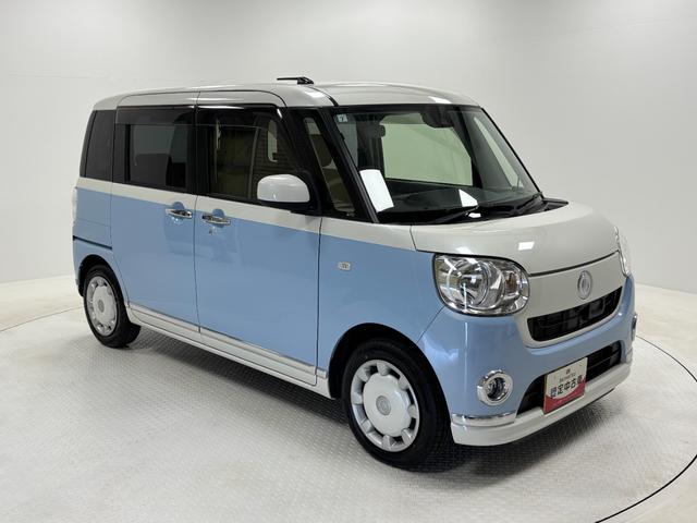 ムーヴキャンバスＸリミテッドメイクアップ　ＳＡIIエンジンスターター　ＥＴＣ　ナビ　バックカメラ　Ｂｌｕｅｔｏｏｔｈ　ハンズフリー　ステアリングスイッチ　両側電動スライドドア　置きラクボックス　オートライト　電動格納ミラー　スマアシ（長野県）の中古車