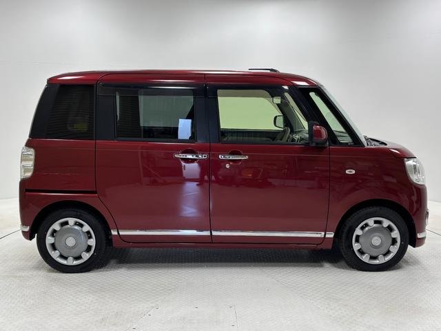 ムーヴキャンバスＧメイクアップ　ＳＡII防錆塗装済み　エンジンスターター　ＥＴＣ　ナビ　バックカメラ　両側電動スライドドア　ＬＥＤヘッドランプ　オートライト機能　ステアリングスイッチ　電動格納ミラー　プッシュスタート　キーフリー　スマアシ（長野県）の中古車