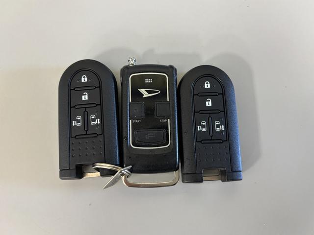 ムーヴキャンバスＧメイクアップ　ＳＡII防錆塗装済み　エンジンスターター　ＥＴＣ　ナビ　バックカメラ　両側電動スライドドア　ＬＥＤヘッドランプ　オートライト機能　ステアリングスイッチ　電動格納ミラー　プッシュスタート　キーフリー　スマアシ（長野県）の中古車