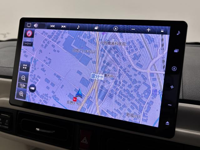 ムーヴキャンバスストライプスGドラレコ ETC 10インチ純正ナビ バックカメラ Bluetooth ハンズフリー フルセグ USBソケット 両側電動スライドドア ホッとカップホルダー 置きラクボックス キーフリー スマアシ(長野県)の中古車